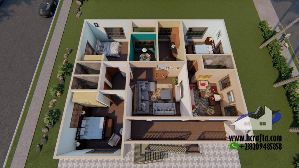 1,2 Bedroom Apartment House