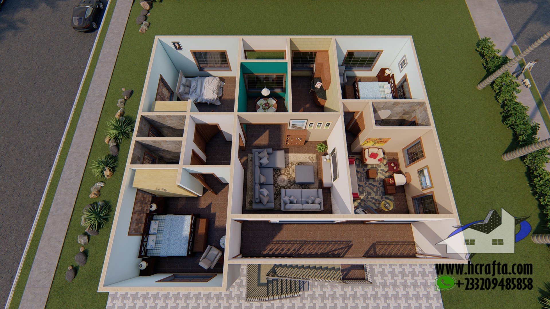 1,2 Bedroom Apartment House