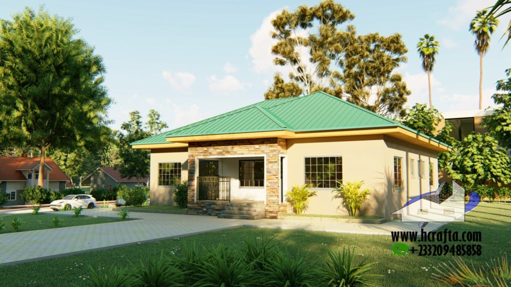 3 Bedroom house Plan