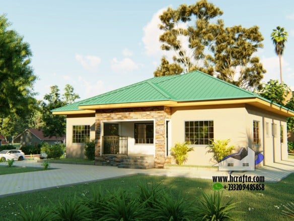3 Bedroom house Plan