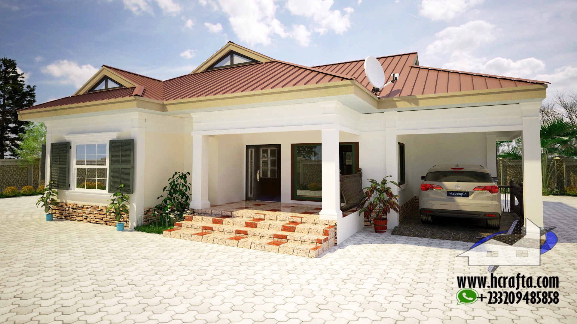 3 Bedroom house Design