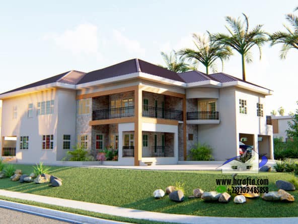 6+ bedroom house plan design | hCrafta