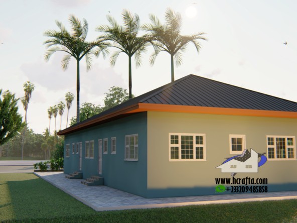2 Bedroom semi-detached house