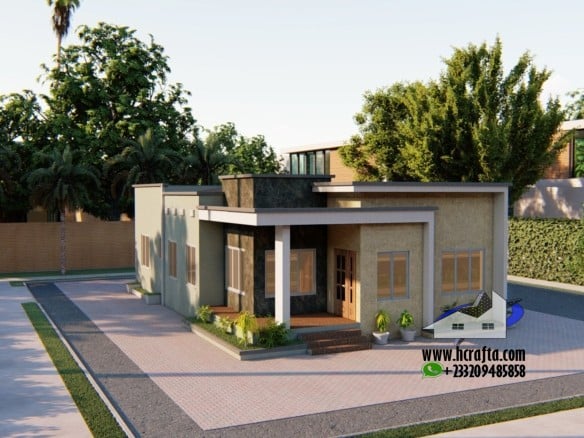 3 Bedroom modern house design