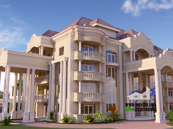 mansion house plan design