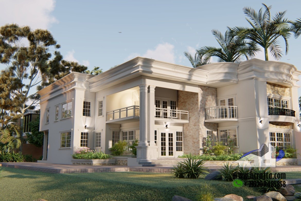 Elegant 6 Bedroom Home exterior