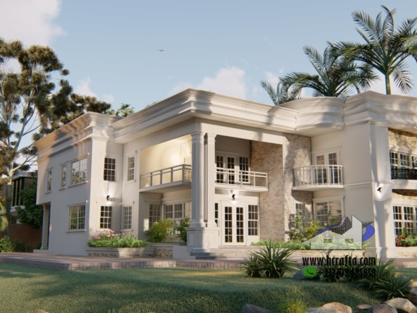 Elegant 6 Bedroom Home exterior