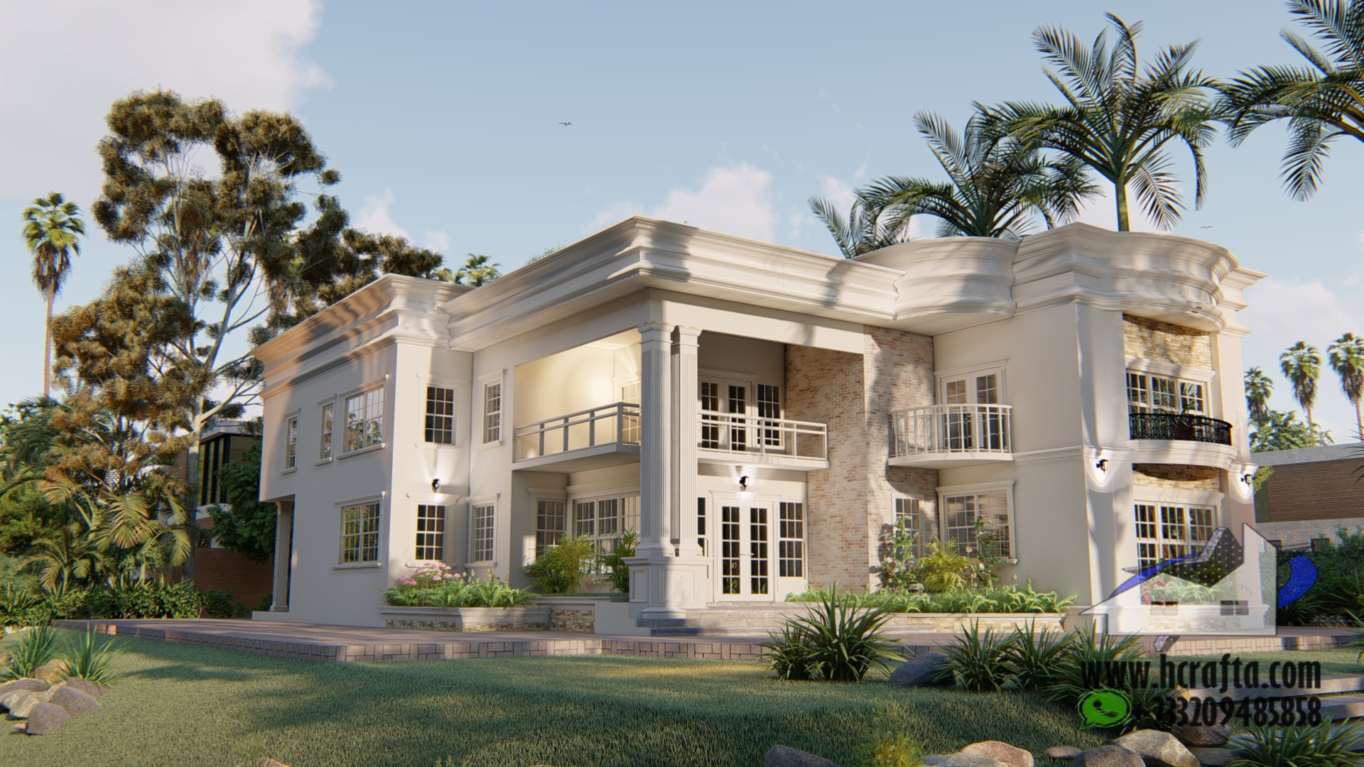 Elegant 6 Bedroom Home exterior