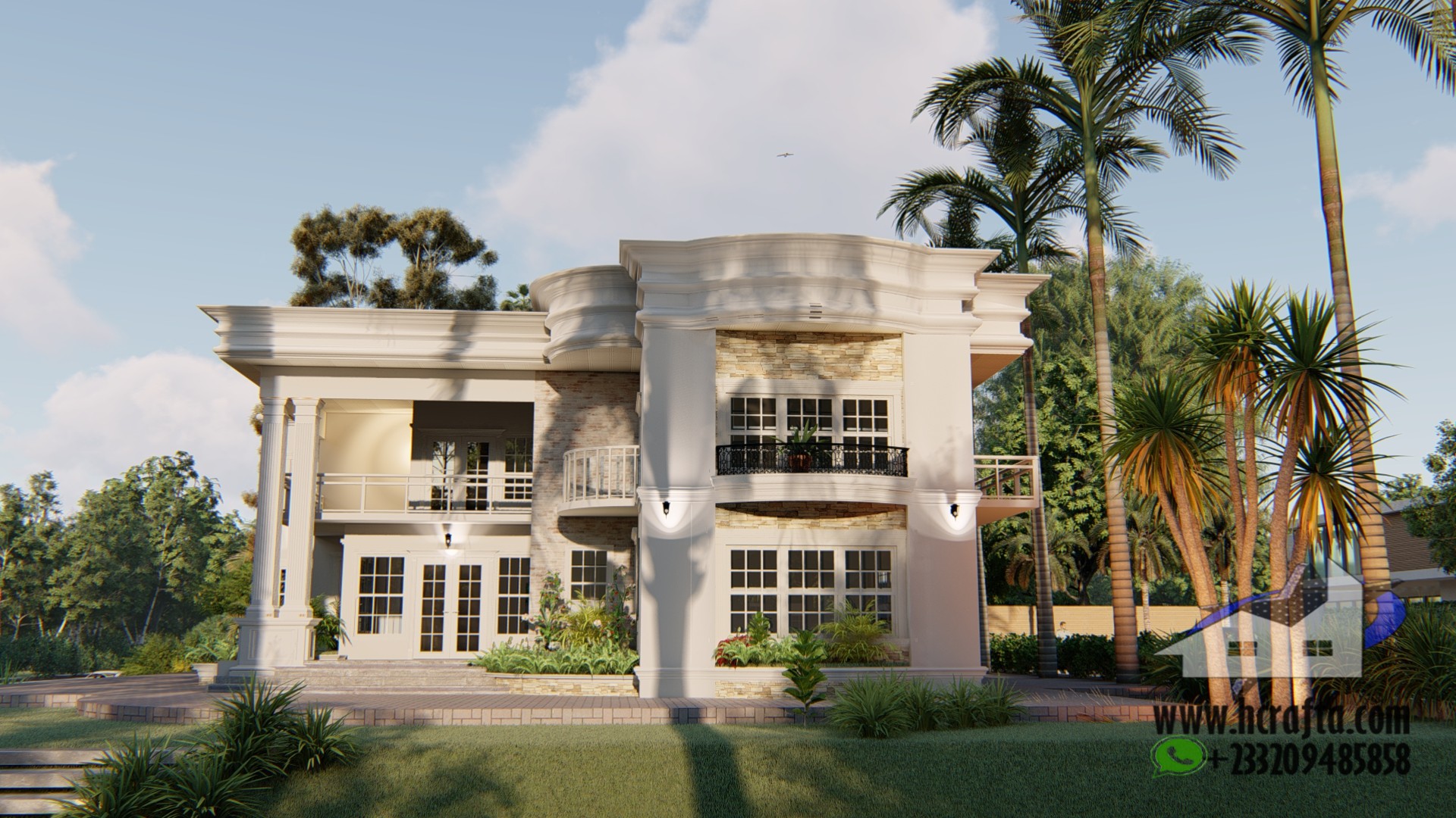 Elegant 6 Bedroom Home exterior