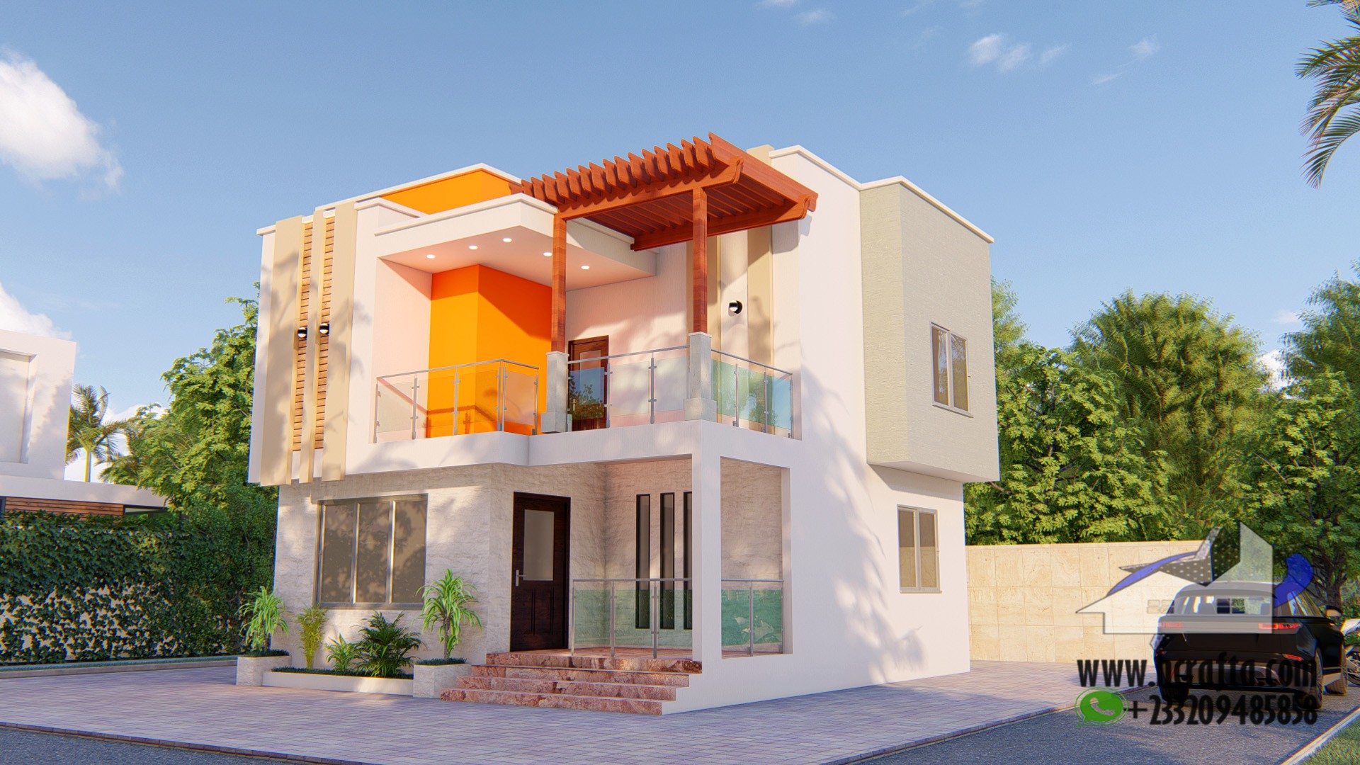 Affordable 3 Bedroom Duplex: Modern Design, Budget-Friendly