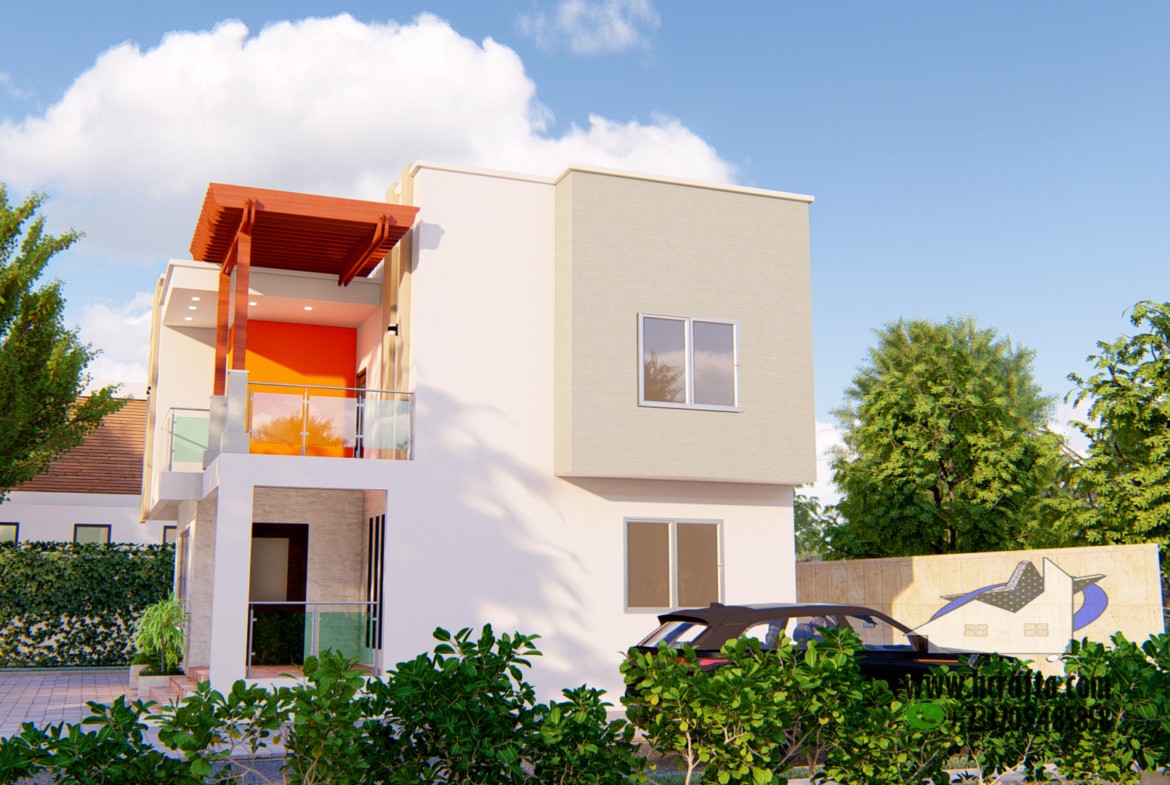 Affordable 3 Bedroom Duplex: Modern Design, Budget-Friendly