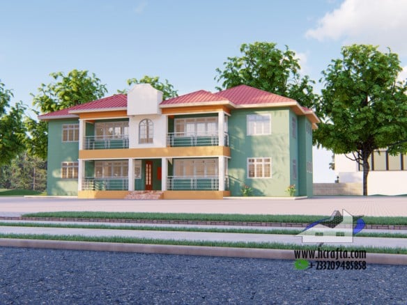 2 bedroom flat design