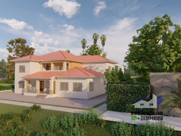 7 Bedroom House Plan - Modern Home Design