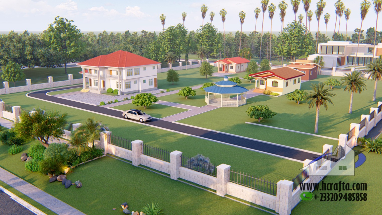 Landscape Design 4 Beautiful Landscape Design with Vibrant Plants and Scenic Views