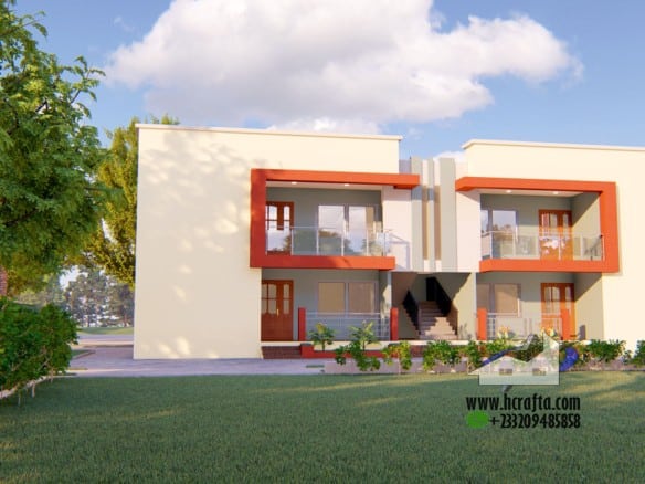 Modern Bedroom in a Stylish Apartment House