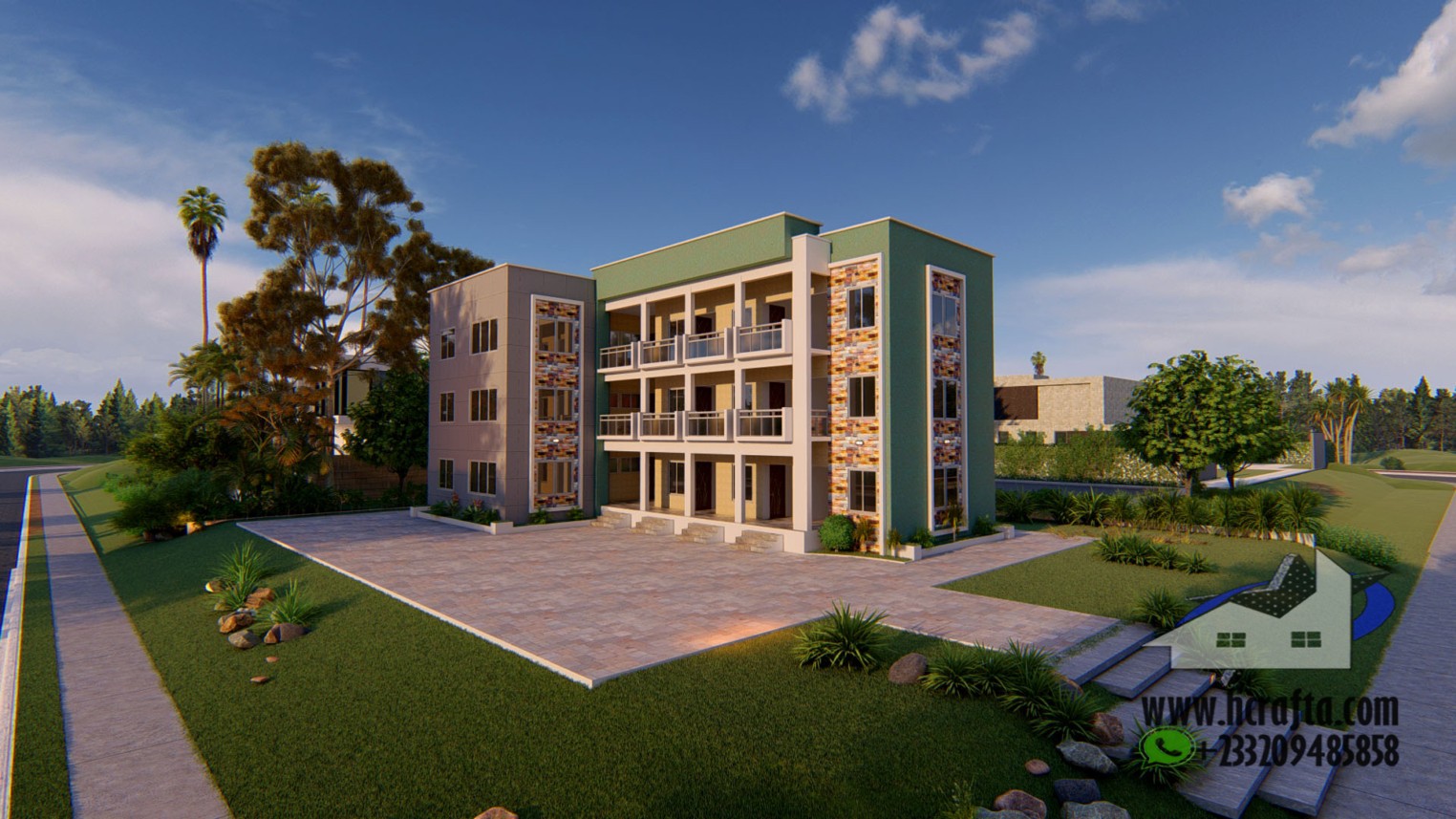 Hostel design 2 Modern Hostel Design with Cozy exteriors
