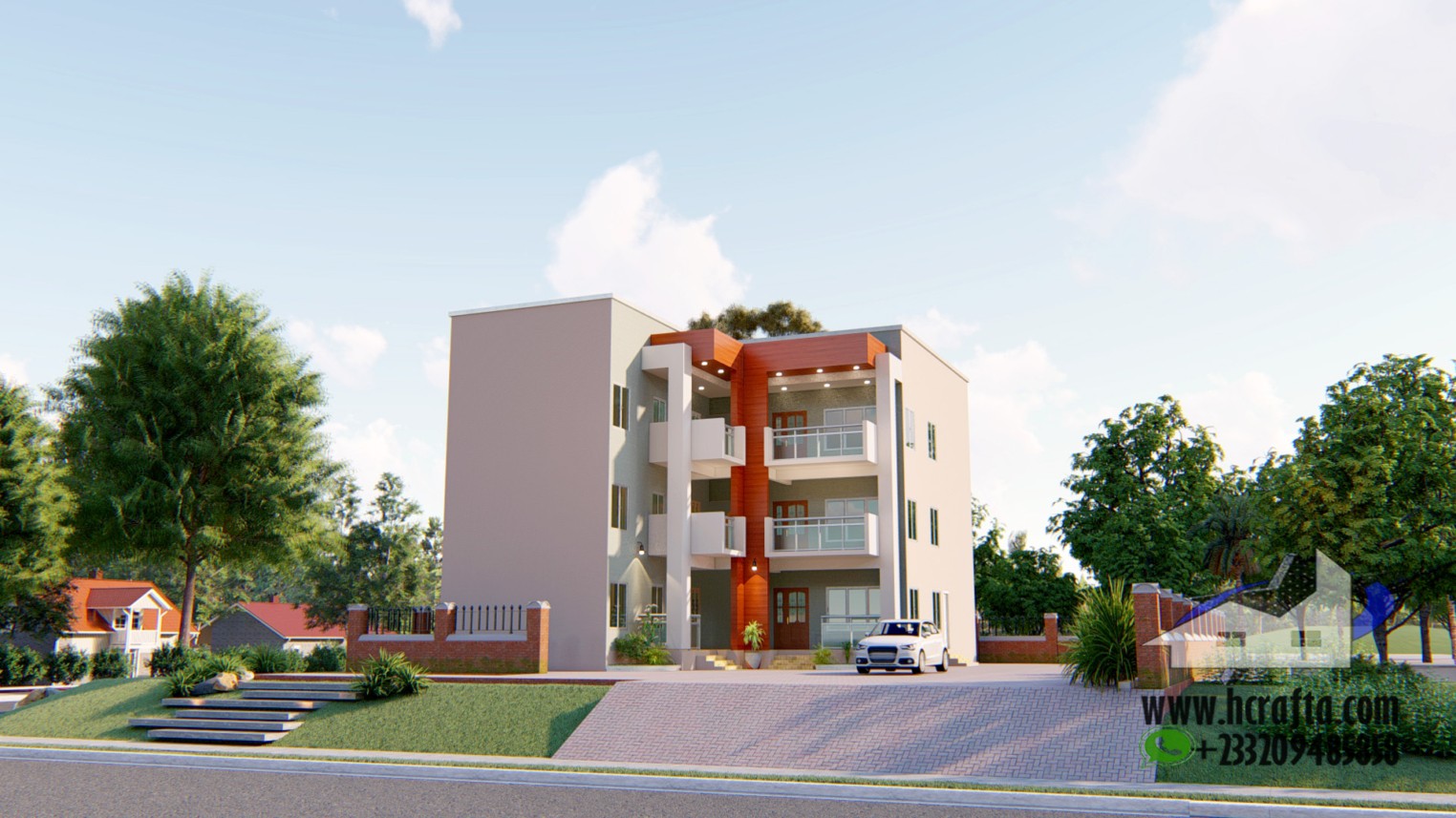 1-2 bedroom apartment 4 Modern 1-2 Bedroom Apartment with Stylish exterior