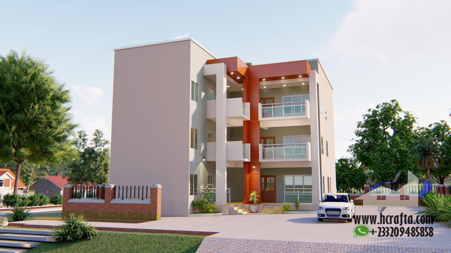 1-2 bedroom apartment 2 Modern 1-2 Bedroom Apartment with Stylish exterior