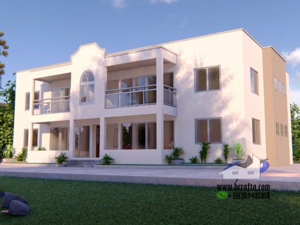 Modern 2 Bedroom Flat Design