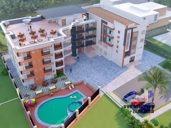 Elegant Hotel Architecture Design