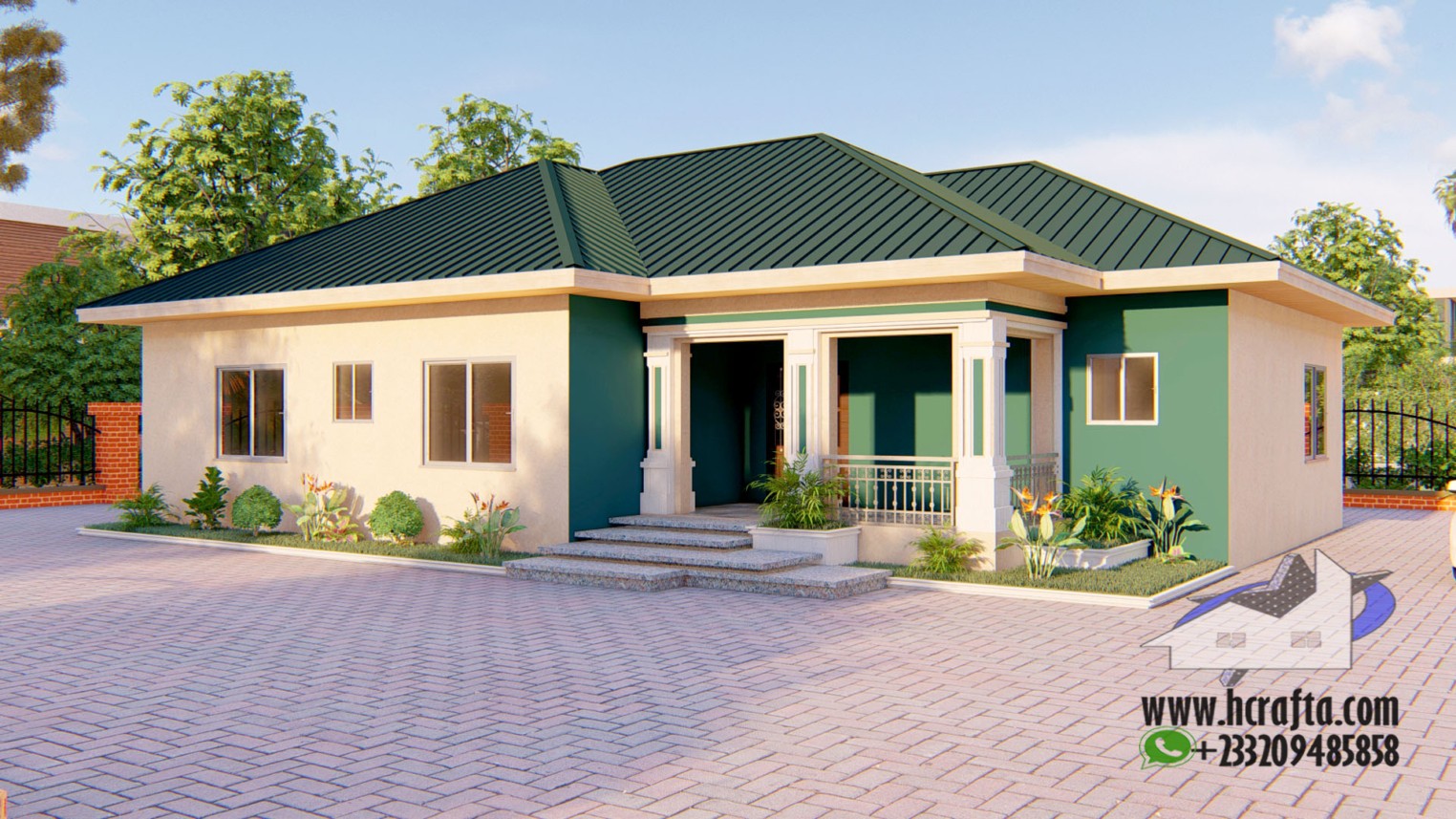 2 bedroom house design 6 Modern 2 Bedroom House Design