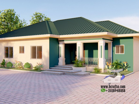 Modern 2 Bedroom House Design