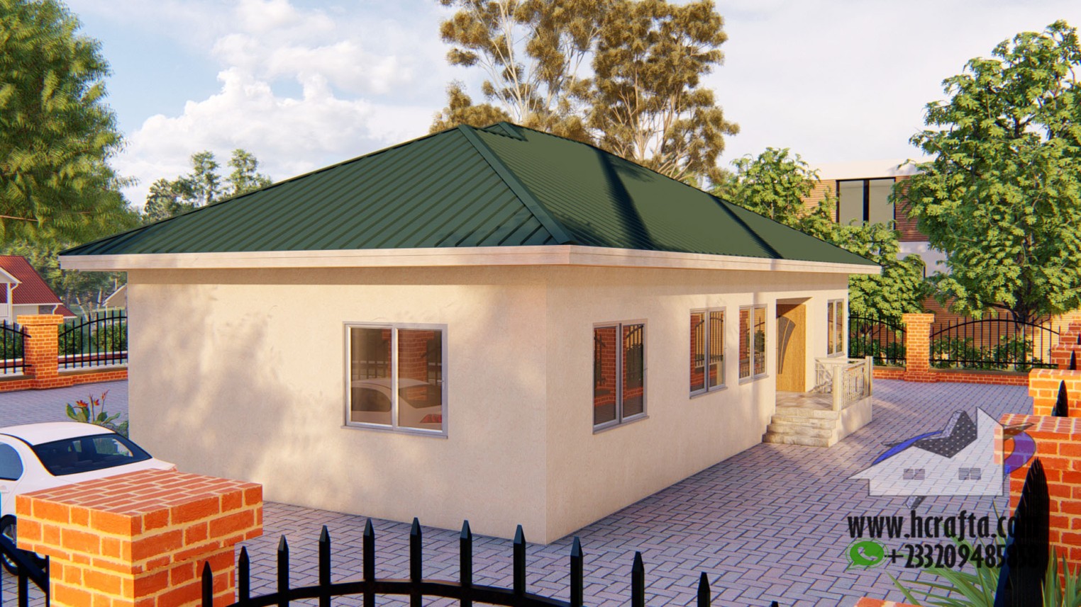 2 bedroom house design 4 Modern 2 Bedroom House Design