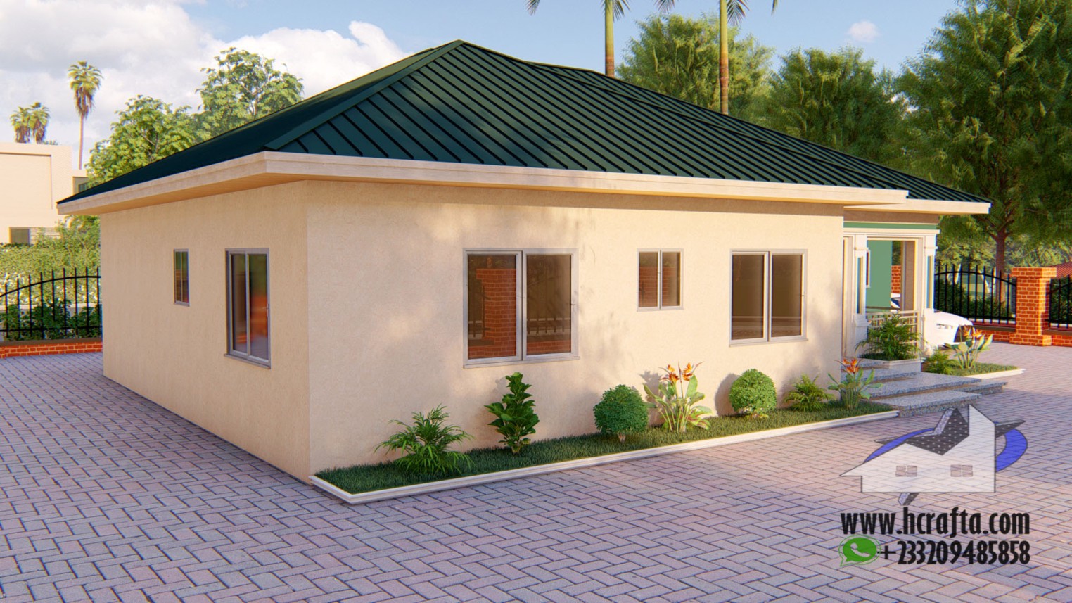 2 bedroom house design 2 Modern 2 Bedroom House Design