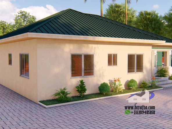 Modern 2 Bedroom House Design