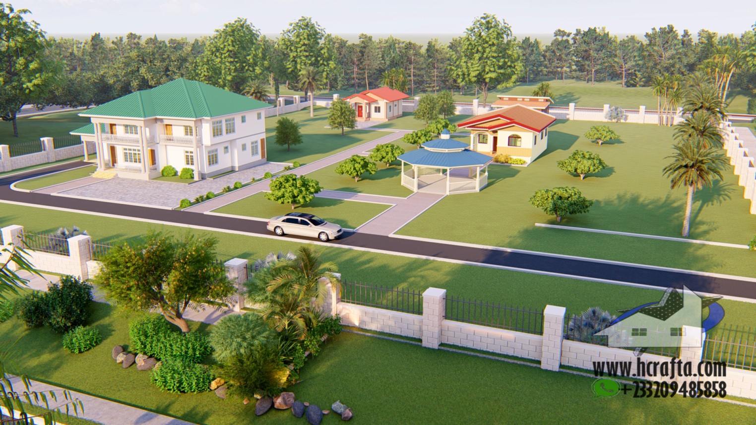 Landscape Design 7 Beautiful Landscape Design with Vibrant Plants and Scenic Views