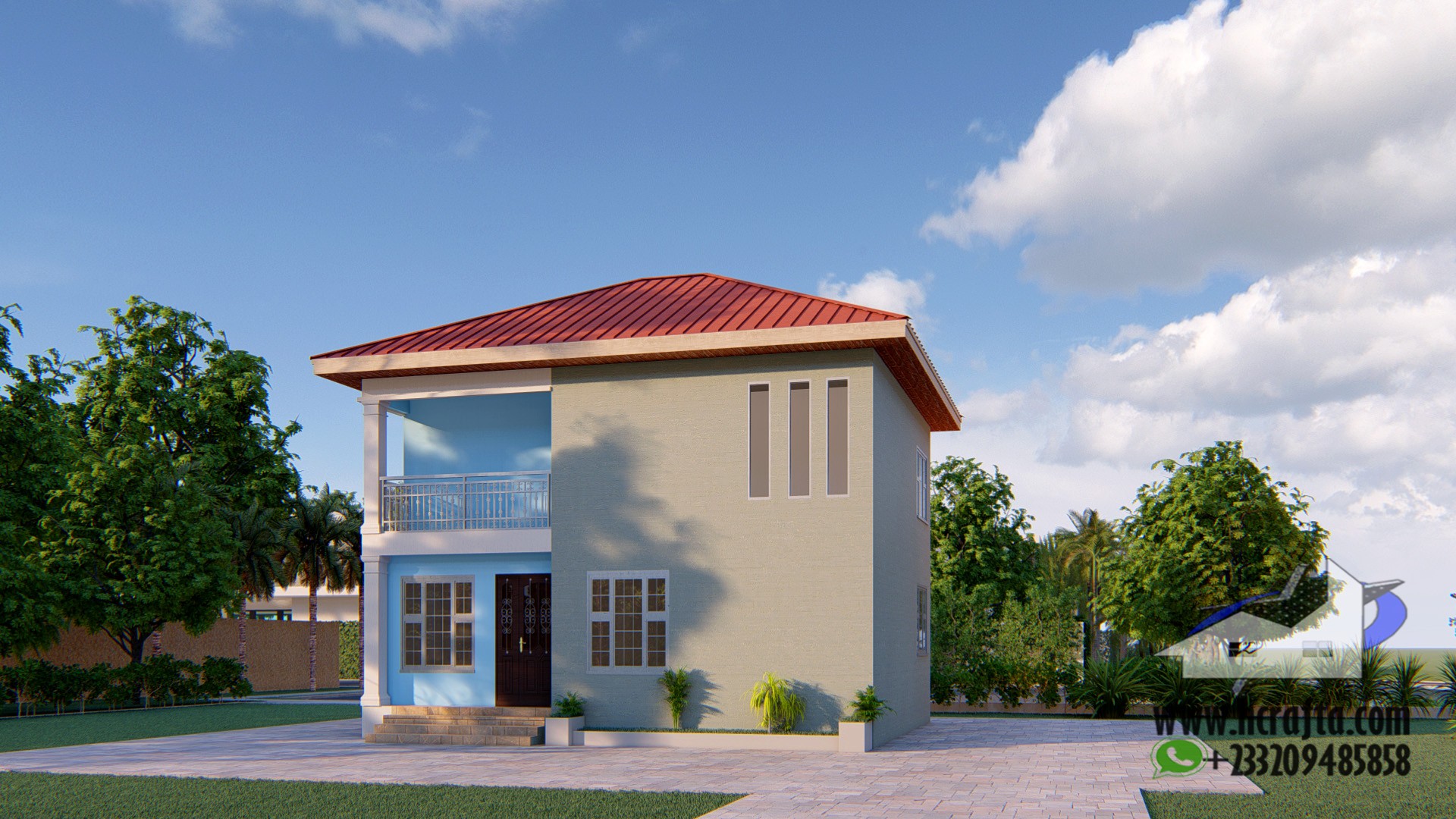 Affordable 3 Bedroom Duplex: Spacious Living Spaces, Modern Design, Budget-Friendly