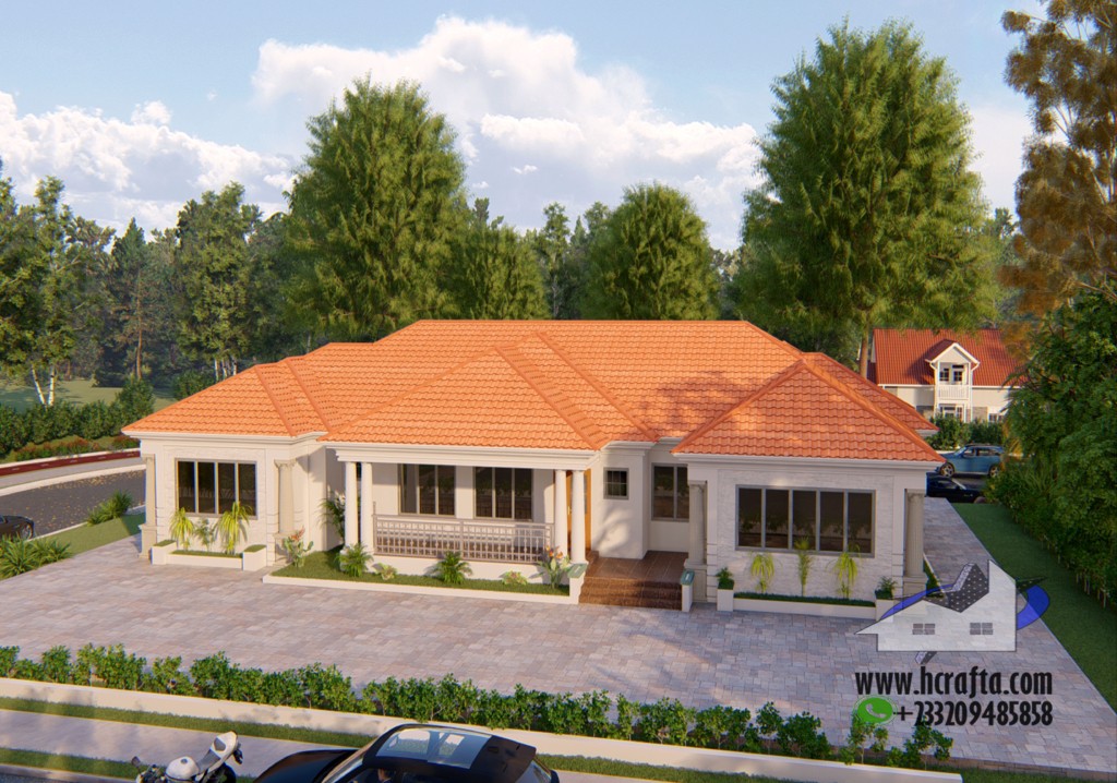 Luxury 6 Bedroom Bungalow 5 Luxury 6 Bedroom Bungalow - Elegant Home
