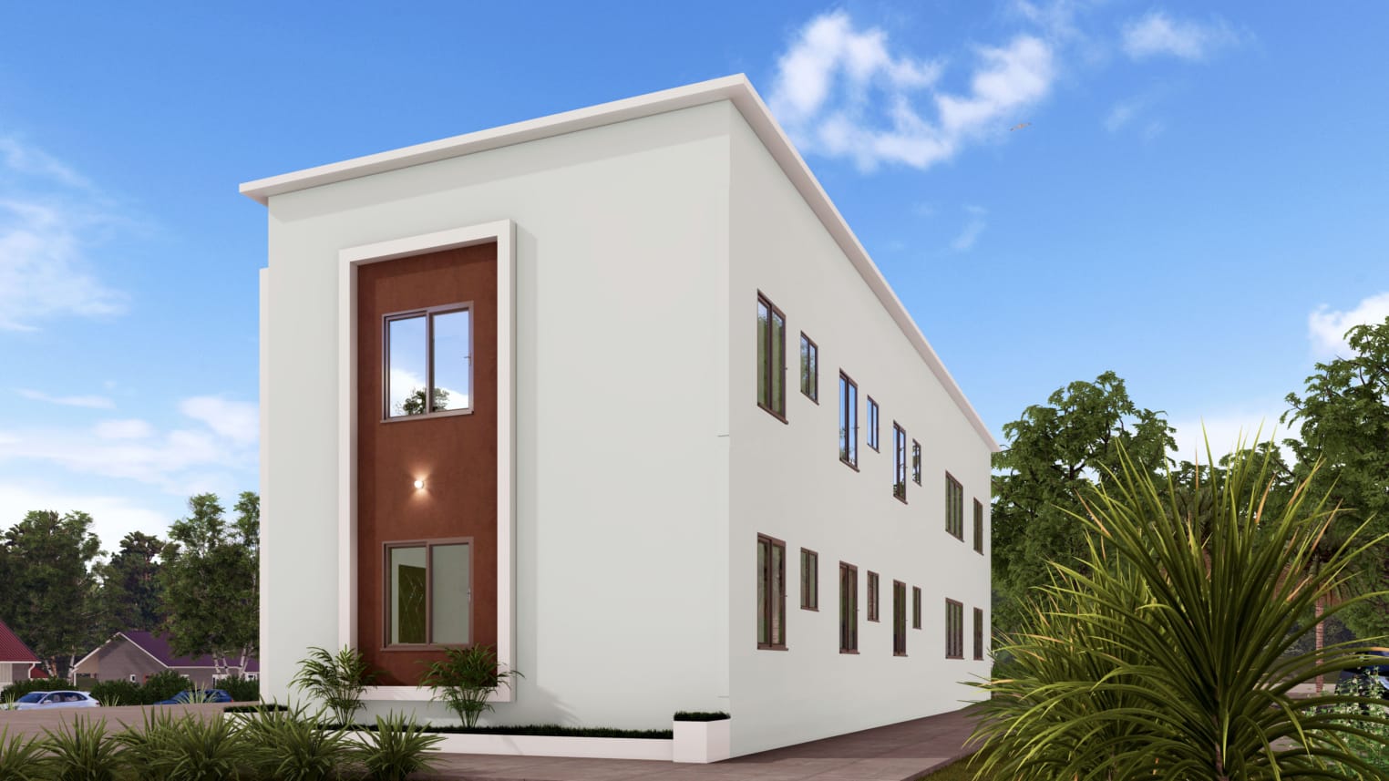 Student hostel design 5 Modern student hostel design with communal areas and individual living spaces
