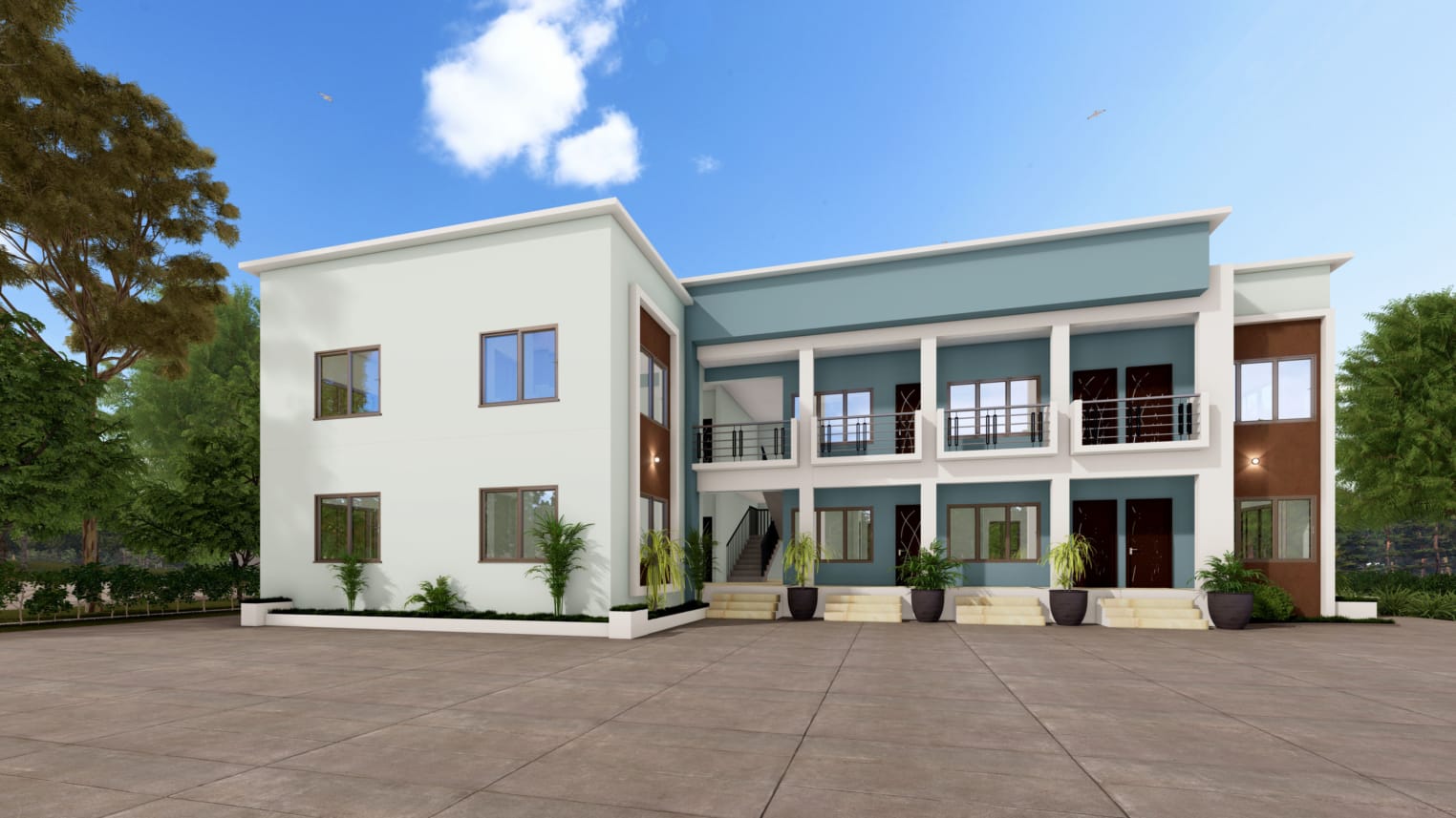 Student hostel design 4 Modern student hostel design with communal areas and individual living spaces
