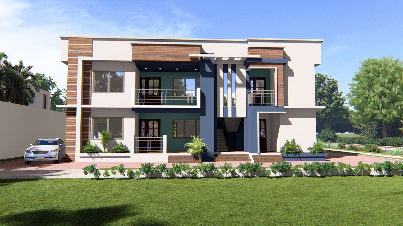 Modern Contemporary Apartment 2 Modern Contemporary Apartment with open-plan living