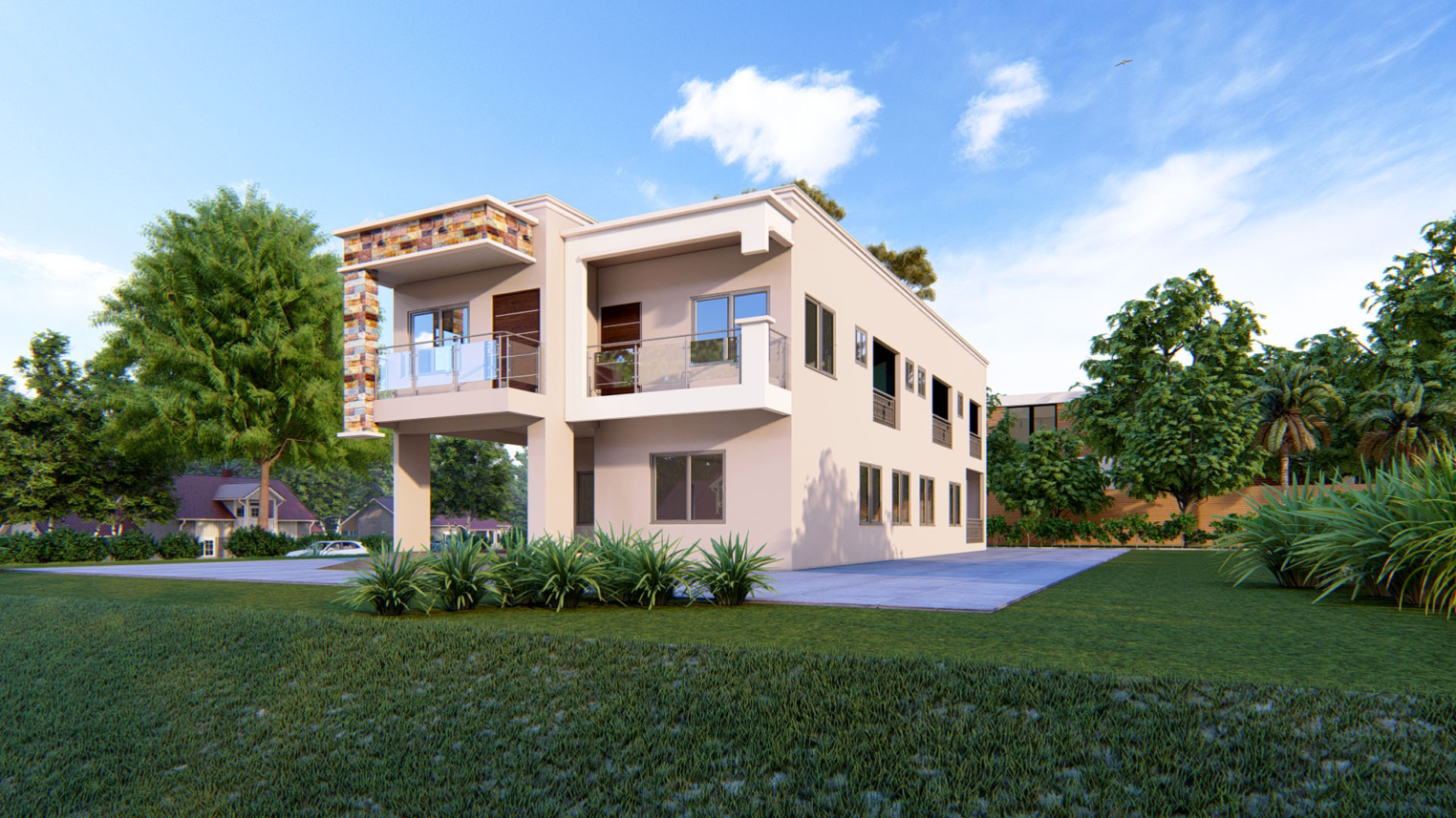 Two-storey apartment 2 AT 1F Photo