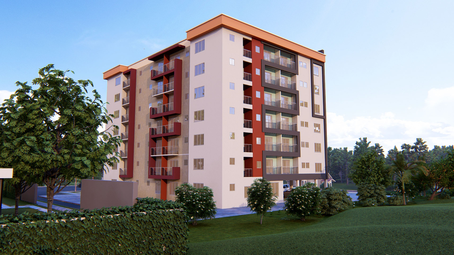 Multi-storey apartment 5 Contemporary Multi-Storey Apartment Complex