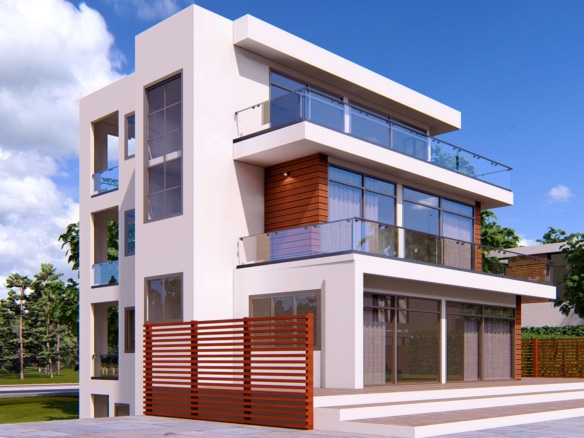 Modern 3-bedroom with basement 2 A 4F Photo 4