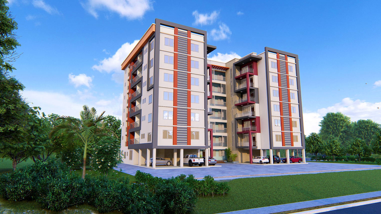 Multi-storey apartment 7 Contemporary Multi-Storey Apartment Complex