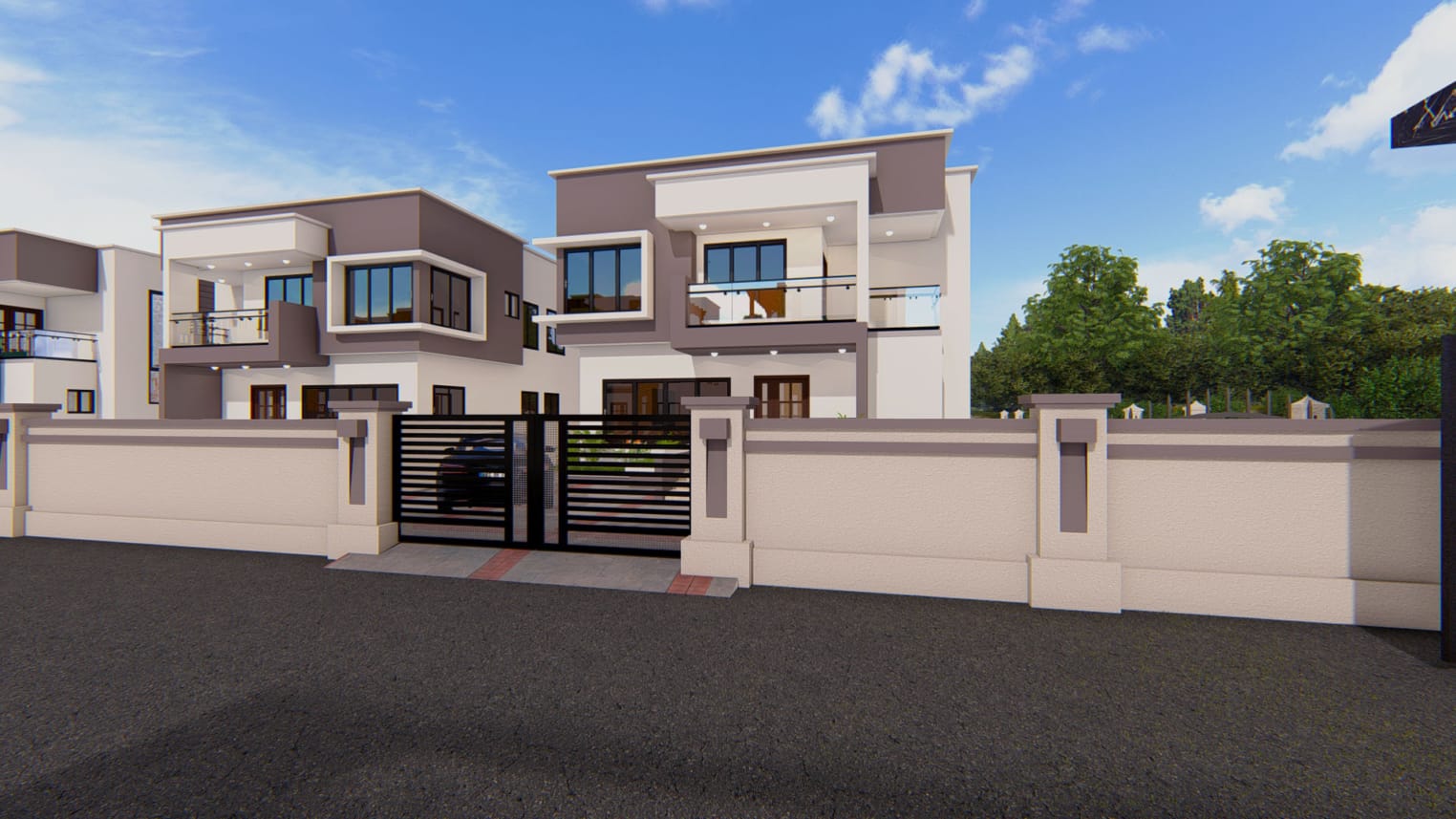 4-bedroom house 2 Spacious 4-bedroom house with modern design