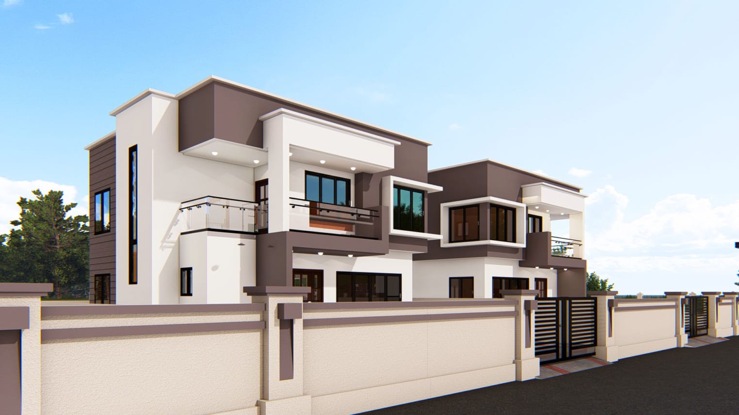 4-bedroom house 4 Spacious 4-bedroom house with modern design