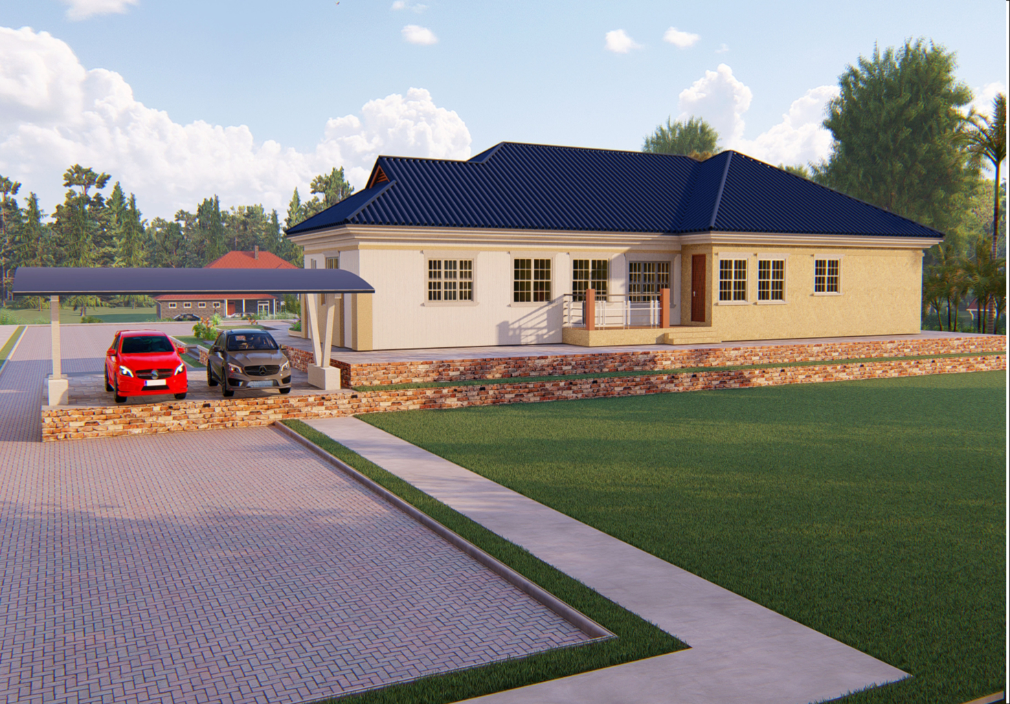 5-bedroom house architectural design 5 PAPER SIZE3