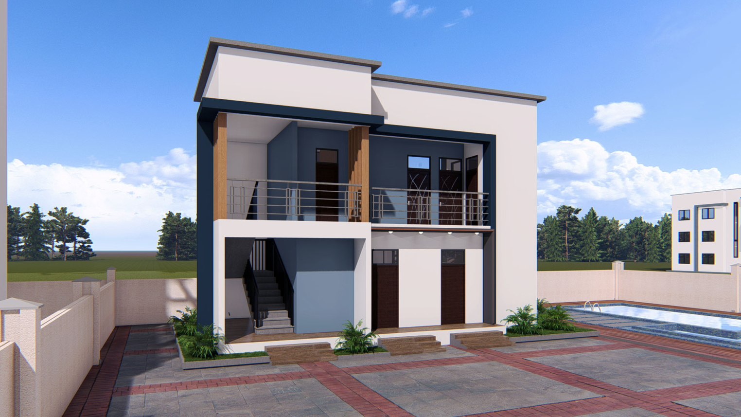 Modern pool house ideas 2 Modern pool house ideas