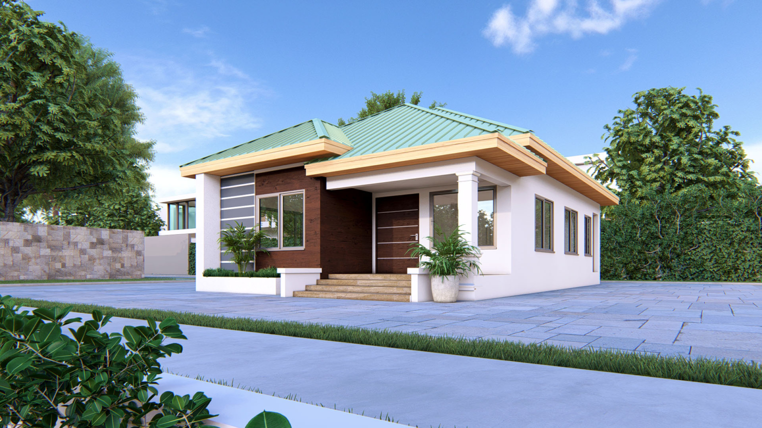 2-bedroom house plan 2 2-bedroom house plan